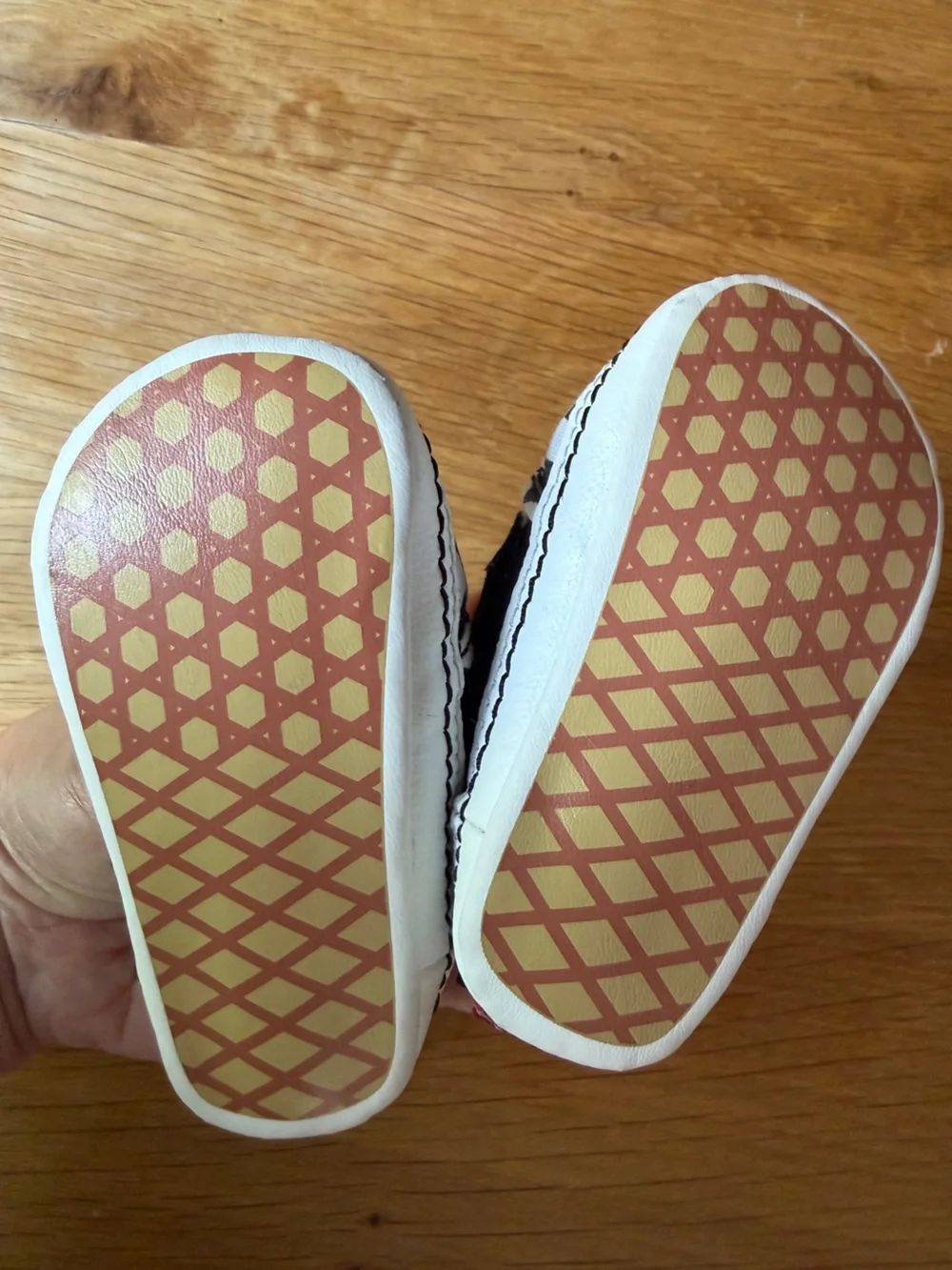 Vans Kids Slip-On Checkerboard Sneakers in rainbow and Black